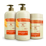 Kit Mel (1l/kg) Shampoo, Condicionador E Banho De Creme