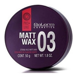 Cera Salerm Matt Wax Fijación Fuerte Efecto Mate 50gr