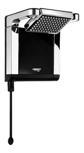 Ducha Eléctrica De Pared Lorenzetti Acqua Ultra Star Negra Cromada 6800w 220v