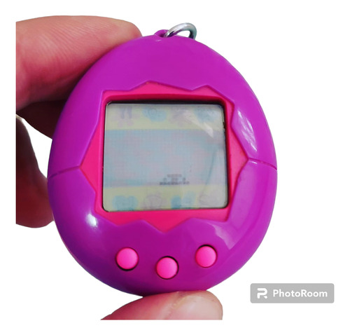 Tamagotchi Marca Bandai Modelo Wiz Del Año 2017 Color Morado