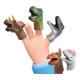 Dinosaurio De Dedos Divertido Juguete 5 Piezas