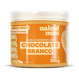 Pasta De Amendoim Com Chocolate Branco Naked Nuts 300g