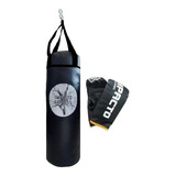 Saco De Pancada 90 Cm Muay Thai *cheio* Impacto Profissional