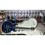 Gibson Longhorn Double Cutway C/ Piezo E Emg Trans Blue 2008