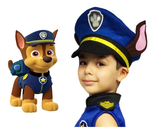 Cap Chapéu Chase Patrulha Canina Paw Patrol P, M, G, Gg