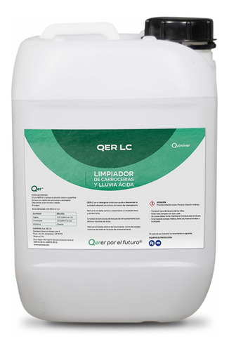 Limpiador Carrocerias Qer-lc (elimina Lluvia Acida) (4lit)