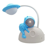 Lámpara De Escritorio Astronauta Led Recargable Luna   