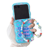 Funda Transparente Para Motorola Razr 40 Ultra - Flower