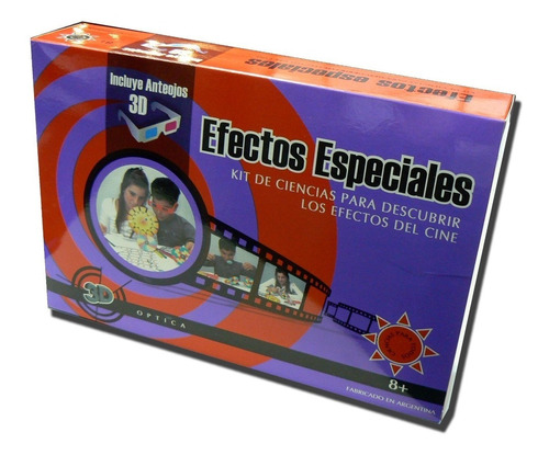 Juego Kit Efectos Especiales Anteojos 3d Ciencia Para Todos