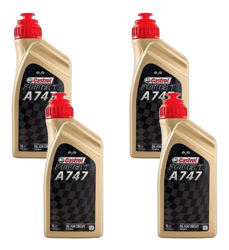 Aceite Castrol Power 1 A747 2t 100% Sintetico X4u