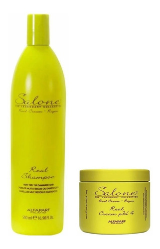 Shampoo - Tratamiento Salone Real Cream Alfaparf 500ml