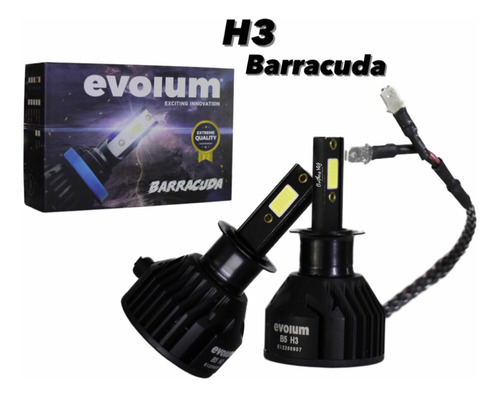 Kit Led Hiperled Baja Alta Niebla H1 H3 H7 H11 9005 9006