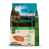 Bravery Chicken Puppy Large/medium Breeds 12kg Envío Gratis 