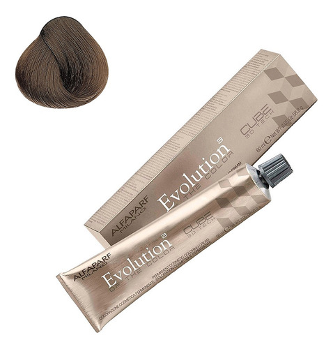 Tintura Profesional Para Cabello Alfaparf Evolution N° 7