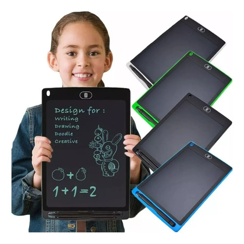 Lousa Magica Tablet Led Brinquedo Educativo Presente Criança