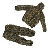 Traje De Caza De Camuflaje De Hoja Verde 3d Ghillie