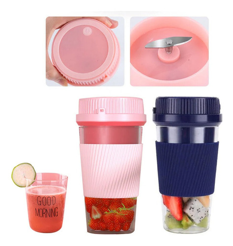 Licuadora Mini  Vaso Personal Portable Recargable 