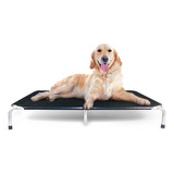 Cama Cachorros Golden Pet Tamanho Gg Suspensa Alumínio Mecg Cor Preto