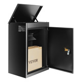 Vevor Cajas De De Paquetes Para Exteriores 20.5puLG Color Negro