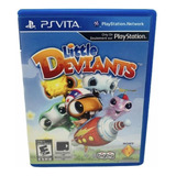 Jogo Psvita Little Deviants Original Mídia Física