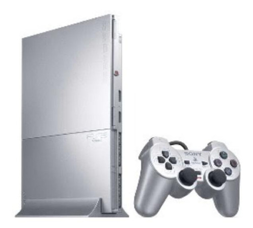 Sony Playstation 2 Slim Standard Cor  Satin Silver