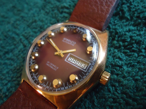 Steelco Reloj Vintage Suizo Automatico