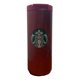 Vaso Térmico Starbucks Hermético Rosa Metalizado Importado