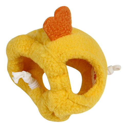 Gorro De Hámster, Gorro Pequeño, Gorro De Felpa Amarillo L