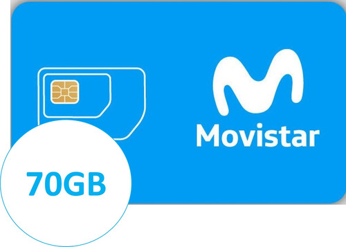 Chip Sim Movistar Europa Y España Internet + Llamadas