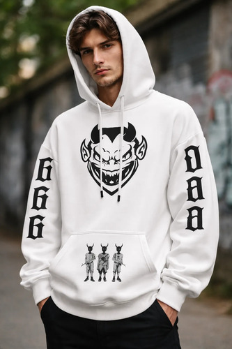 Sudadera Hoodie 100% Algodon Makabelico | Meses sin interés