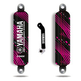 Cubre Amortiguador Yamaha Neoprene Rosa + Cubre Palanca Fmx