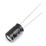 20 Pçs Capacitor Eletrolitico  1000uf 10v 105 Graus