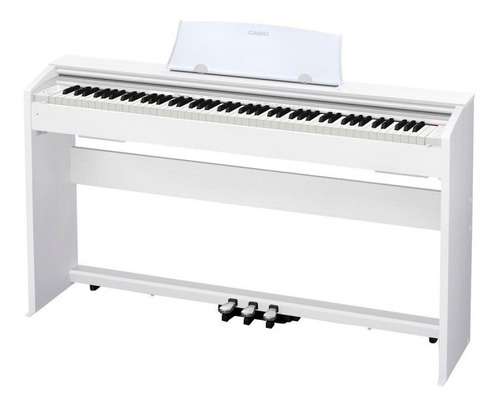 Piano Digital Privia Casio Px770we Teclas 88 Pedalera