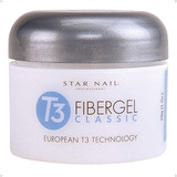 Gel T3 Fibergel Unha Internacional 28g Blindagem Alongamento