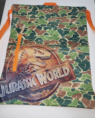 Bolsa Morral Cordel Jurassic World Dinosaurio