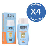 Combo X4 Isdin Fotoprotector Spf50+ Fusion Water Magic 50ml