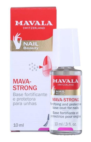 Mavala Mava-strong 10 Ml - Base Fortalecedora Para Unhas '