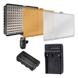 Luz Led 160 + Batería Y Cargador Para Fotografía Y Video