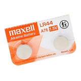 Pila A76 Maxell Lr44 Botón - 1 Unidad 1.5v Lr 44