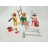 Playmobil Vintage 3 Constructores Set 3311 Geobra De 1978