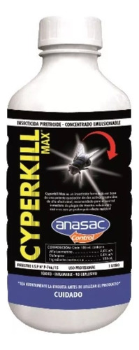 Cyperkill Max Anasac 1 Litro Insecticida
