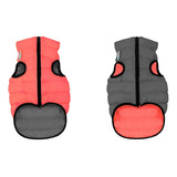 Airy Vest Chaqueta Reversible Para Perros Coral/gris Xs25