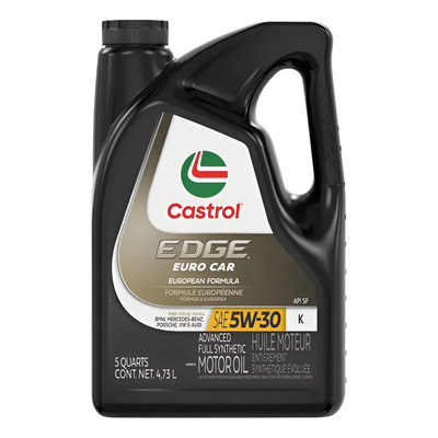 Aceite Castrol Edge 5w30 Fórmula Europea Sintético 4.73 Lt | Envío gratis