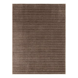 Tapete Realce Listrado 3d Alto Relevo 250x300 Cm Taupe