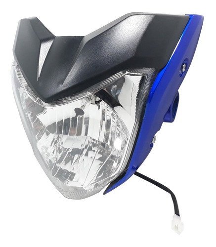 Optica Completa Mascara Yamaha Fz 16 Azul - Yoyo