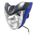 Optica Completa Mascara Yamaha Fz 16 Azul - Yoyo