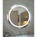 Espejo Para Baño Con Luz Leds De 50cm, 60cm De Diámetro 