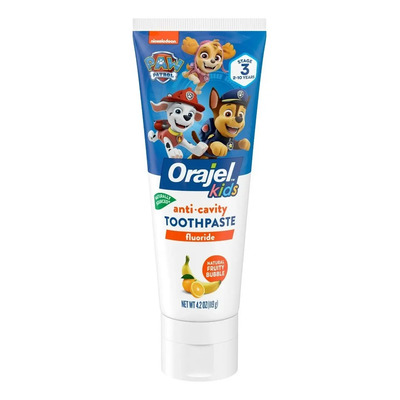 Orajel Pasta Paw Patrol Anticaries, Burbuja Frutal 119g | MercadoLibre