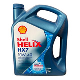 Hx7 Shell Semi Sintetico X 4 Litros 10w40 Parat