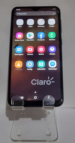 Samsung Galaxy A10 32gb Com Vidro Trincado Mas Funcionando 